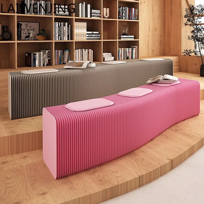 LYY  Retractable Multifunctional Creative Entrance Shoe Change Stool Bedroom Bedside Organ Paper Stool