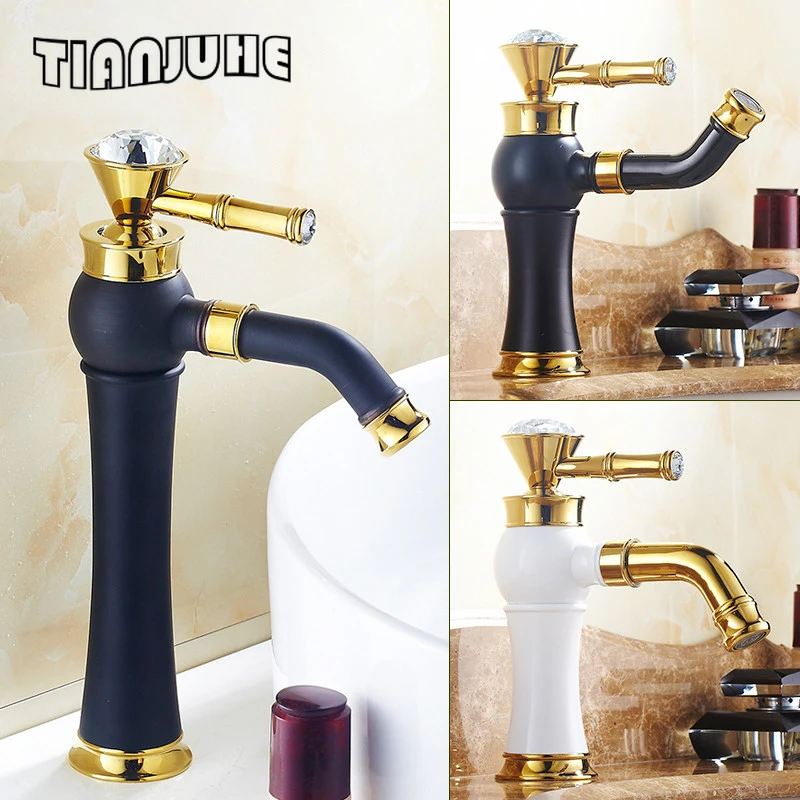 Bathroom Faucet Waterfall Single Handle Single Hole Sink Faucet with Supply Line Lavatory Basin Vanity Mixer Tap