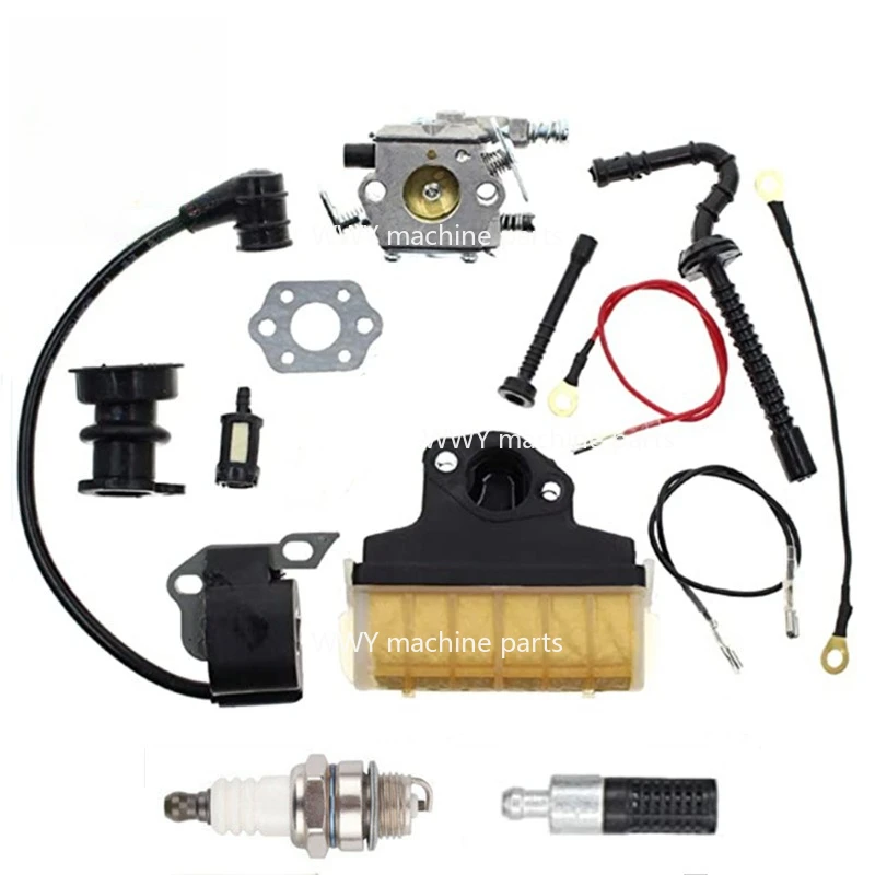 

For MS021 023 025 MS210 MS230 MS250 Carburetor Air Filter High Pressure Package YouTube Accessories