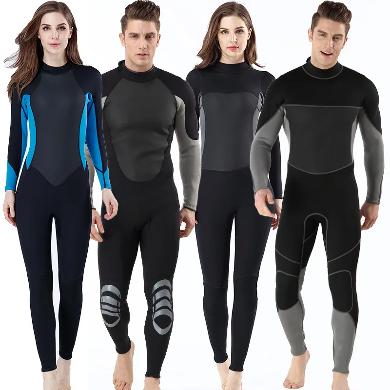 

3MM Scuba Anti-Jellyfish Keep Warm Surfing UnderWater Hunting WetSuit For Men Women Neoprene Kayaking Snorkeling Diving Suit