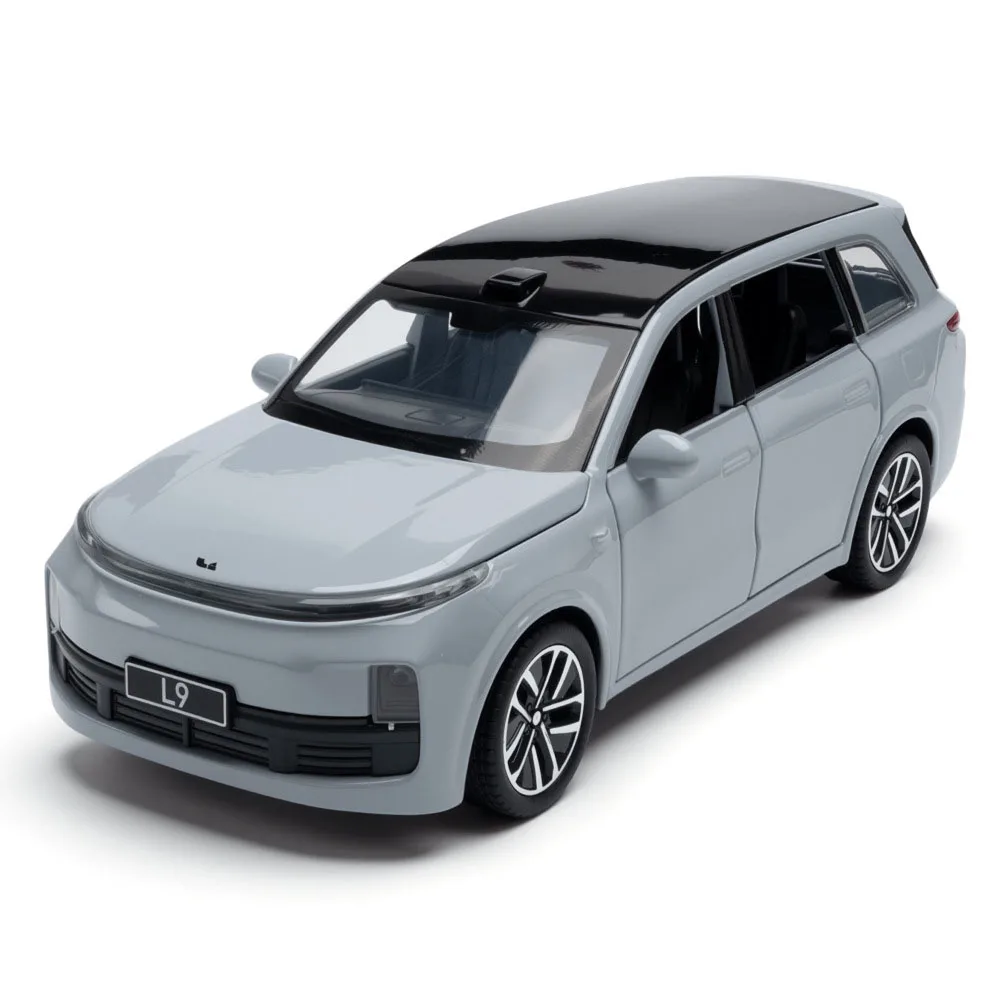 

Масштабная модель автомобиля 1:32 LEADING IDEAL L9 ONE, литая под давлением, со звуком и светом, откатным механизмом, открывающимися дверями, для коллекции и декора