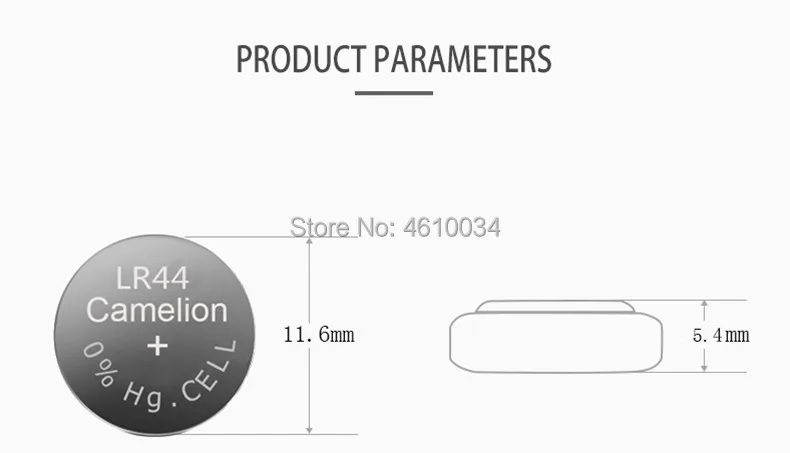 Camelion 10 قطعة 1.5V زر خلية البطارية lr44 ليثيوم عملة بطاريات A76 AG13 G13A LR44 LR1154 357A SR44 100% الأصلي