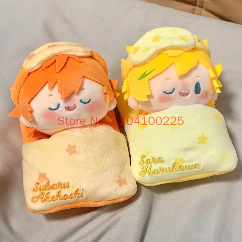 Official Plush Doll Ensemble Stars 2 Sweet Dream Himemiya Tori Soft Pp Cotton Detachable Eye Mask Quilt Anime Toy For Collectors