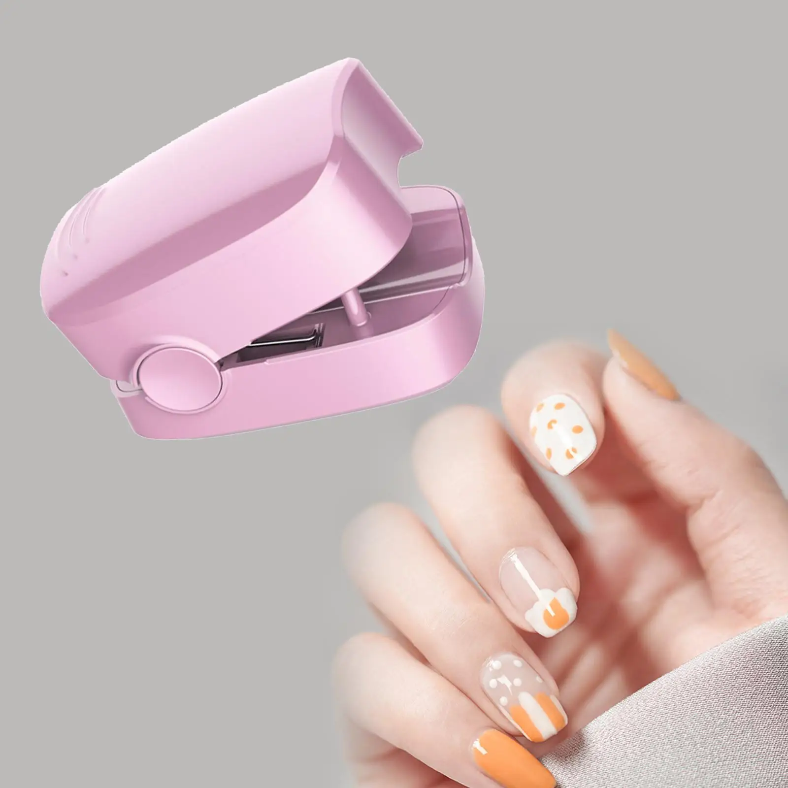 Mini Nail Dryer Lamp Fast Drying 4 LEDs for Gel Polish Fingernail & Toenail