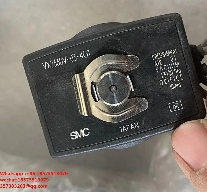 SMC VX2360-03-4G1-X769 VX2340M-02-4G1 솔레노이드 밸브 직접 작동 형 2 물 AC220V 자리 새로운 정통