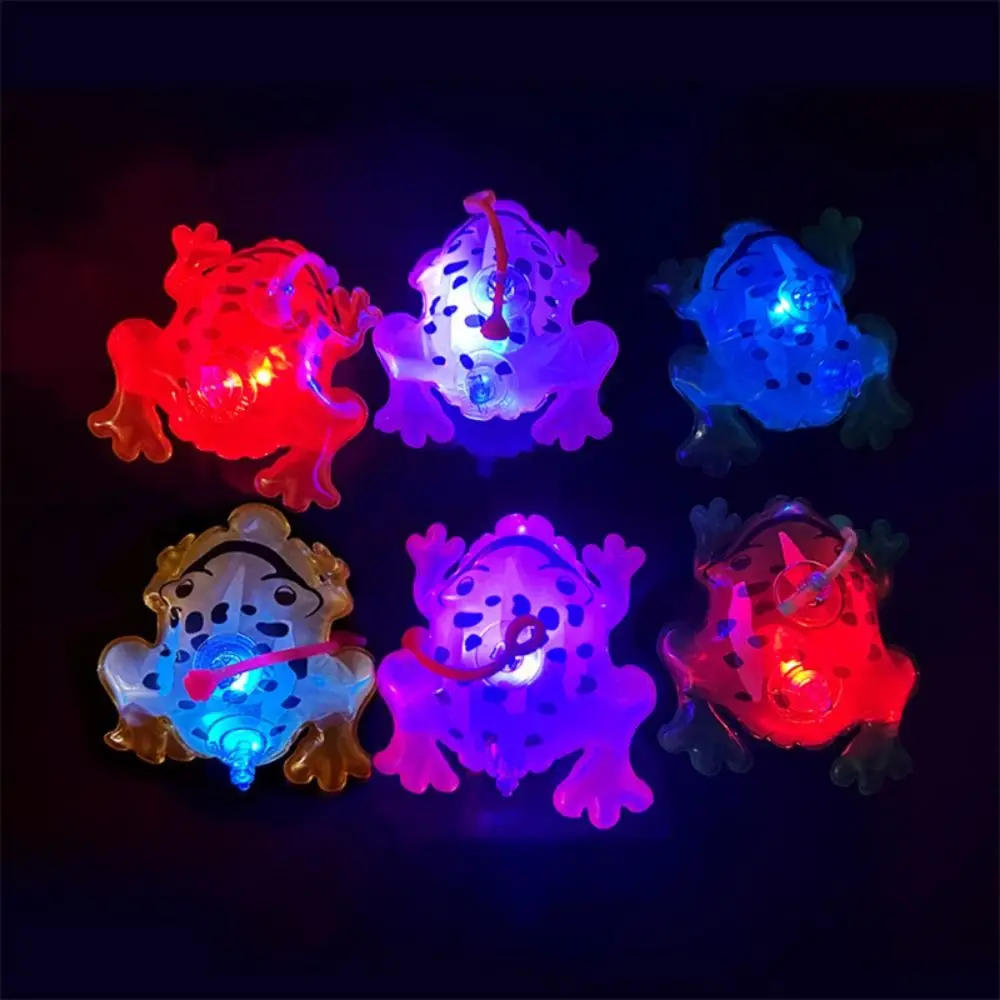 1Pcs Cute S/M/L Green Frog Balloon Glowing Luminous Birthday Party Decor Frog Cub Balloon Gifts DIY Inflatable Children Kid