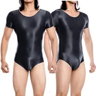 Japanese see through shiny swimsuit