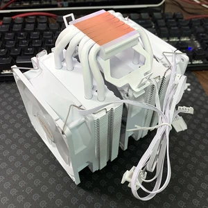 Tủ lạnh không khí từ bộ xử lý với 6 ống nhiệt, 4Pin PWM, PC, tháp xử lý, Intel LGA 1700, 1200, 1150, 1151, 1155, 2011, x79, x99, 1366, AM5, AM4 10 Torre điều hòa không khí bán hàng chính - 2