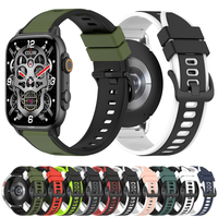 20mm 22mm Replacement Watch Strap For COLMI P71 Band For COLMI M42/C81 C60 C61/I31/P68 P73/P28 Plus Silicone Watchband Bracelets