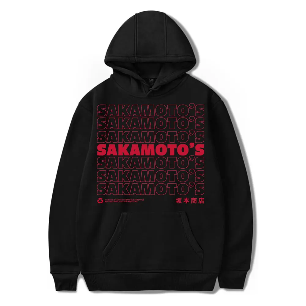 

Anime Sakamoto Days Sakamoto's Vintage 90s Hoodie Men and Women Hip-hop Sports Harajuku Pullover Sweatshirt Spring Sweatshirt