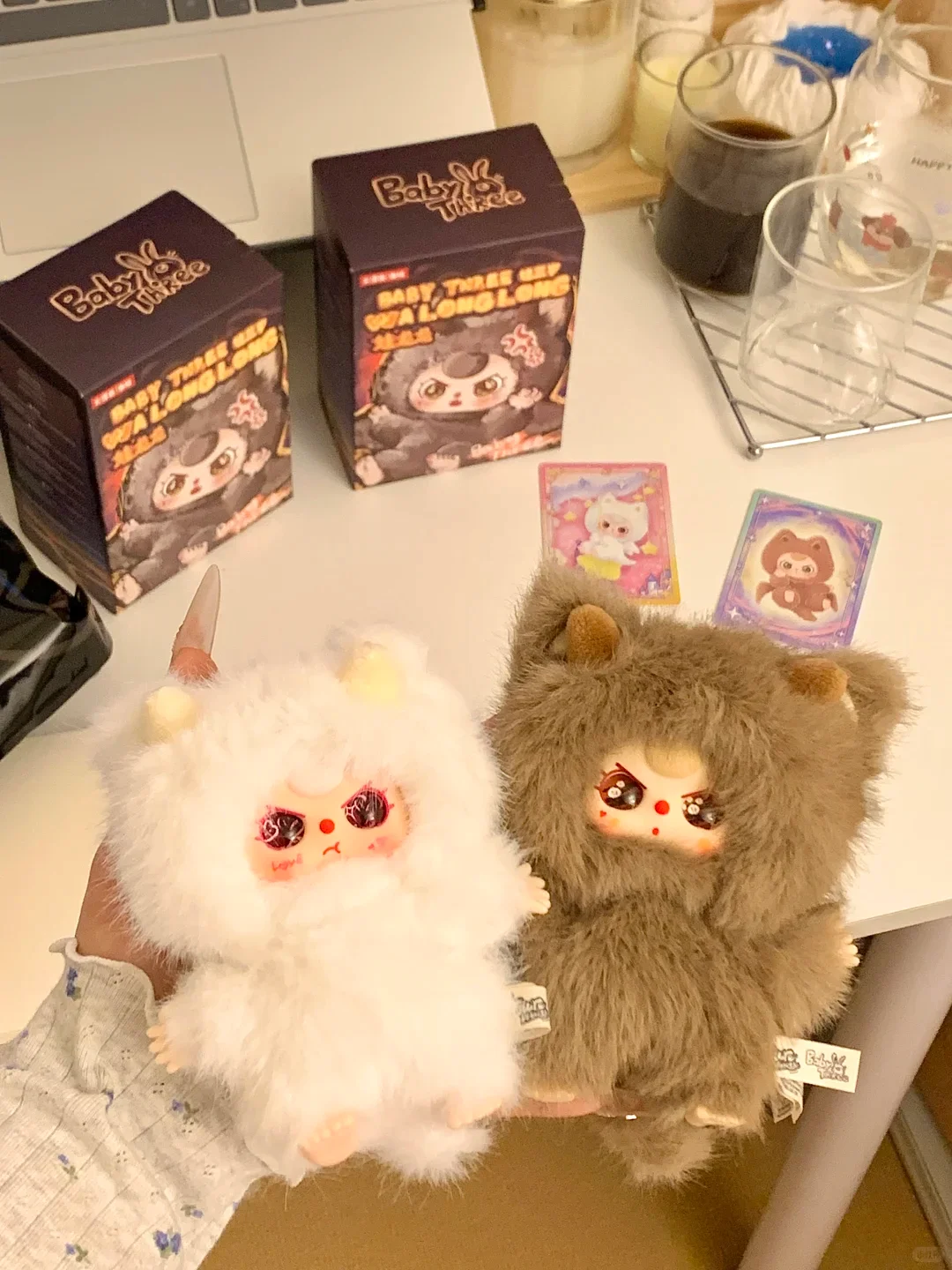 

New Baby Three Walonglong Series слепая коробка Kawaii мини виниловая кукла сумка кулон декор орнамент модная игрушка подарок на день рождения-сюрприз