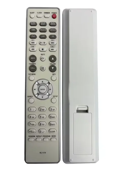 Пульт дистанционного управления для CD-ресиверов Denon RCDN9, RCDN8K, RC-1175, RCD-N7, RCD-N9, RCD-N8K, RCD-N10, RCD-M39, RCD-M40, RCD-M41, DRA-N4, DRA-N5