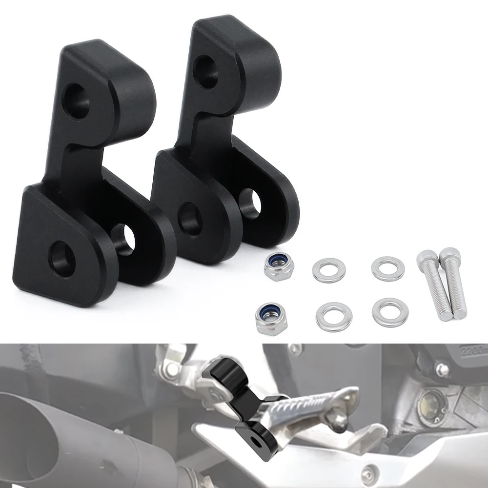

For Suzuki GSX-R600 GSX-R750 GSX-R1000 GSX-S750 SFV650 SV650 Motorcycle Footrest Footpegs Lowering Passenger Foot Pegs Extension