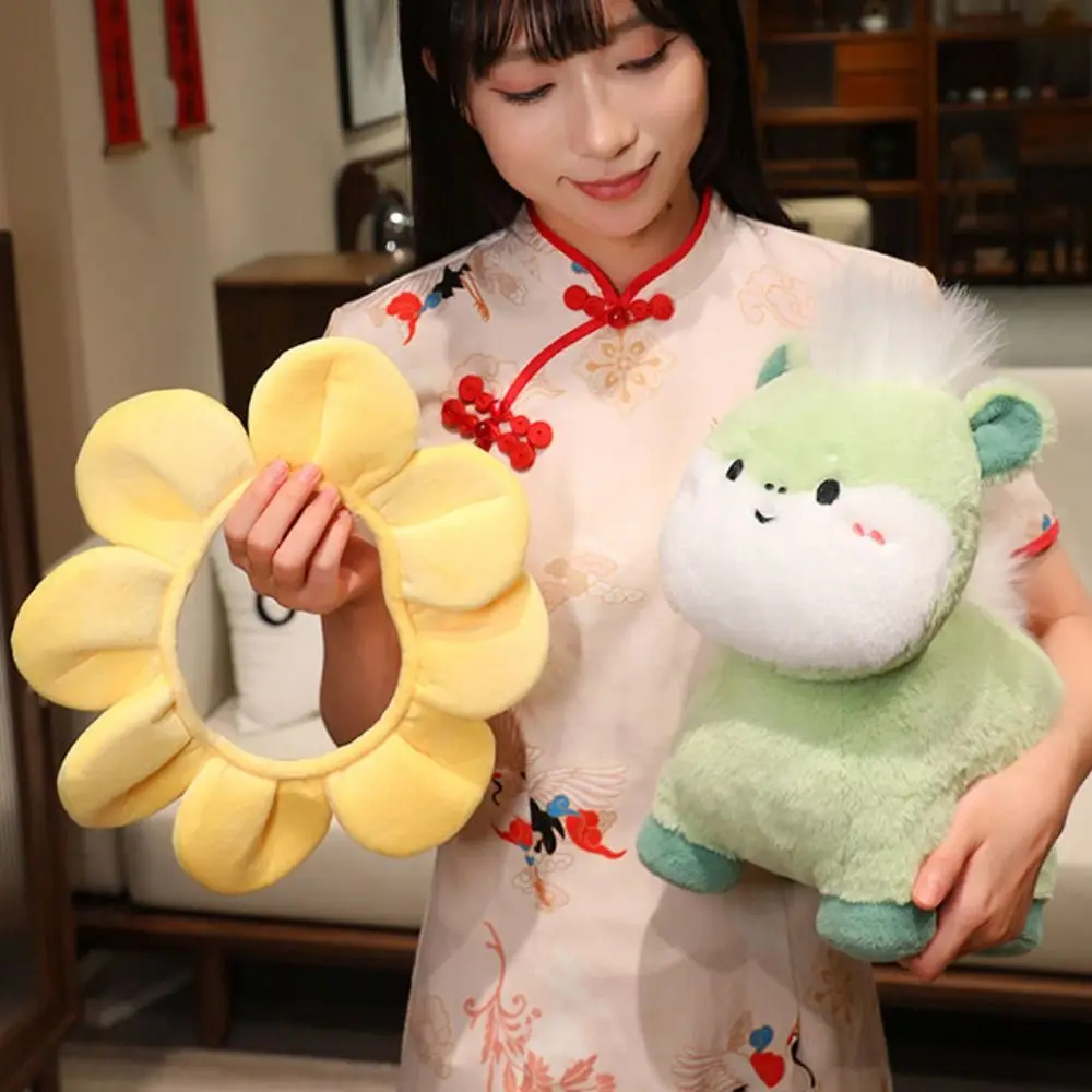 

Багатство пони мультфильм лошадь мягкие игрушки Lucky 20 см пони плюшевая кукла милые животные вышивка китайский зодиак лошадь домашний декор