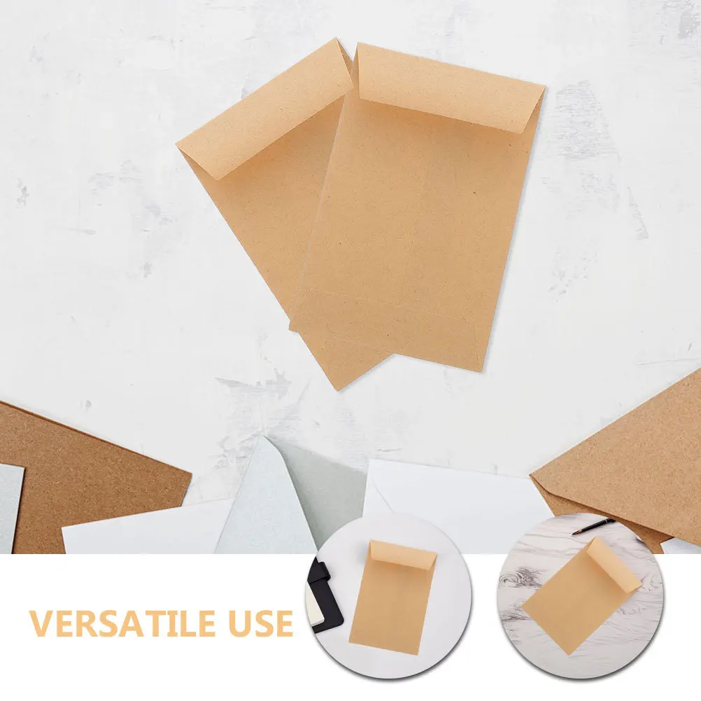 5 قطع من 5 أظرف الودائع المغلفات للهدايا والعملات الورقية وحزم تخزين العناصر