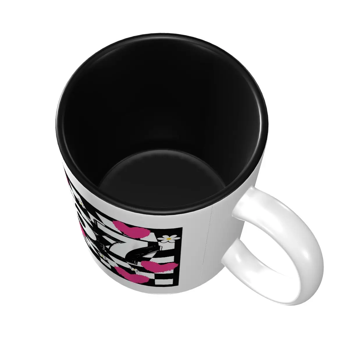 67 Floral Funny Six Seven Meme 6-7 Valentines Teachers Girls Mug Ceramic Coffee Cups Tea Mugs Milk Cup Drinkware Gift for Friend