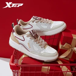 Xtep Skateboarding Shoes For Men 2024 Spring Comfortable Leisure Men's Sports Shoes Street Style Fashion Sneakers 976119310065