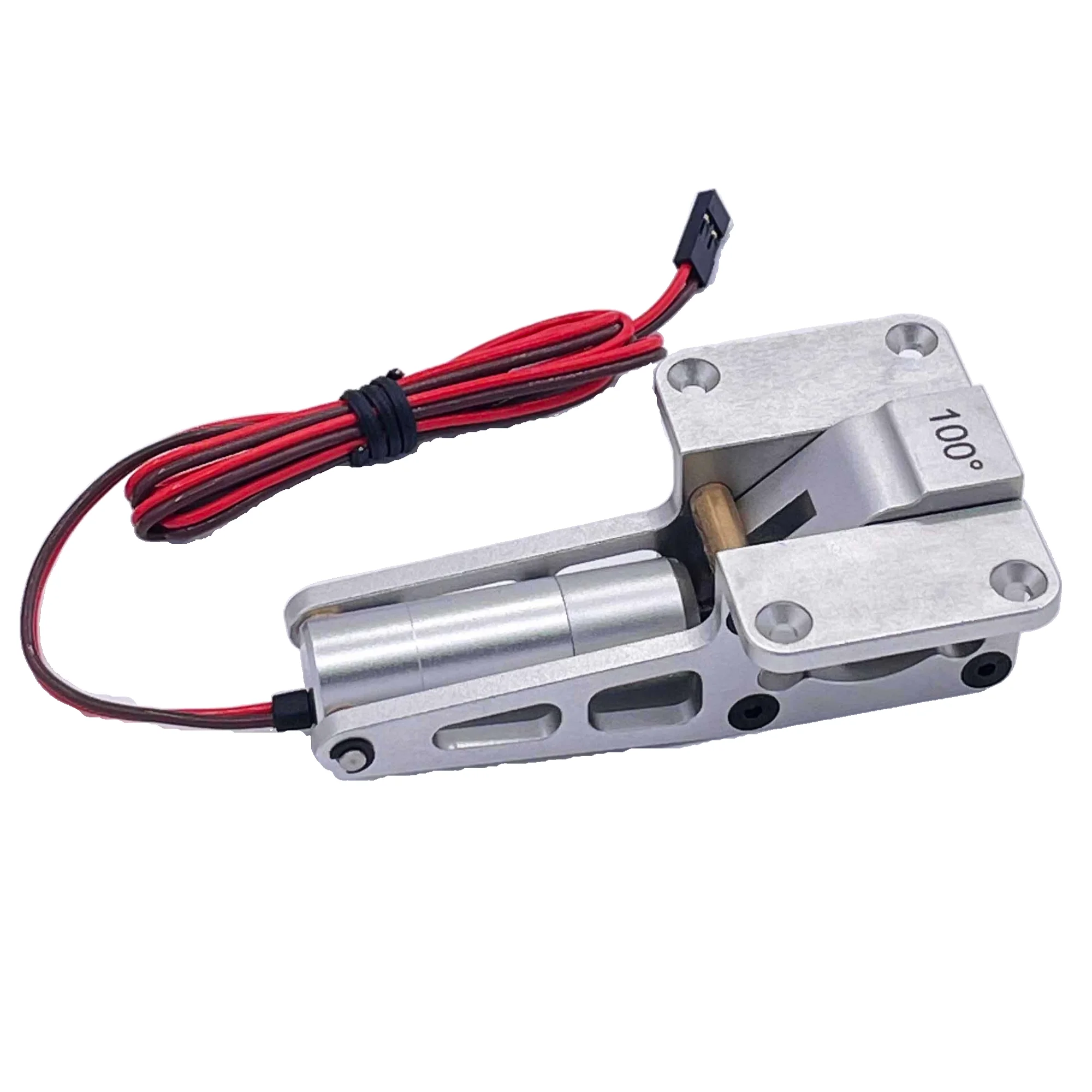 XAERO ER120 100 °   Base rétractable grand angle, train d'atterrissage en aluminium robuste pour jet RC, modèle de turbine à l'échelle 1/5-1/6