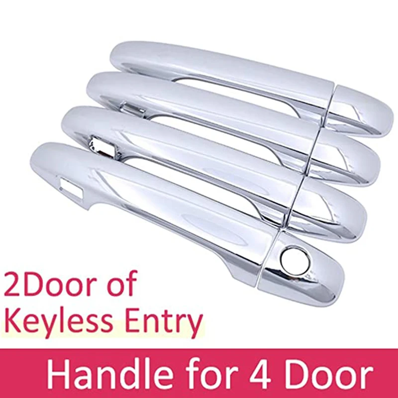A13F-Car Exterior Door Handle Cover Trim Accessories For Toyota Prius XW30 30 Zvw30 Zvw35 2010-2015