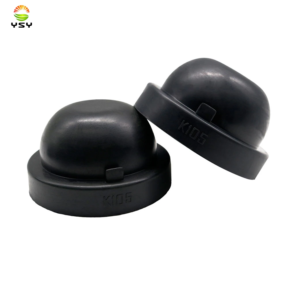 2Pcs Car Headlight Bulb Dust Cover 105mm Rubber Universal Car LED HID Housing Seal Cap Dust Cover