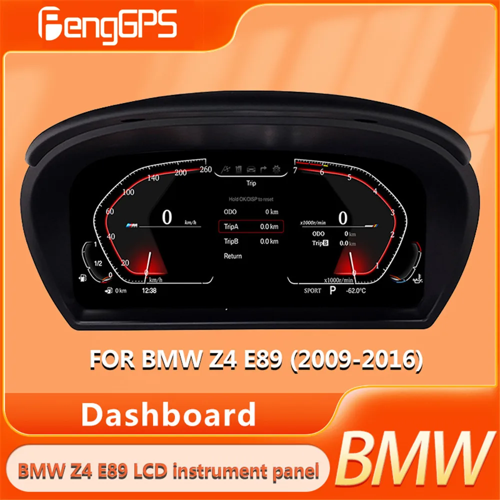 

Digital Car cluster LCD Instrument Speedometer Dashboard For BMW Z4 E89 The Latest And Original Car GPS Navigation Multimedia