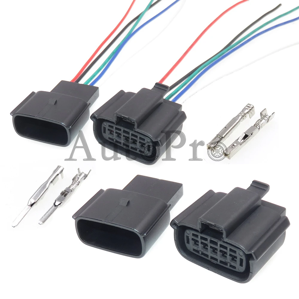 1 Set 5 Hole 33481-0501 33471-0501 AC Assembly Auto Plastic Housing Wire Socket Automobile Accessories Car Electric Plug