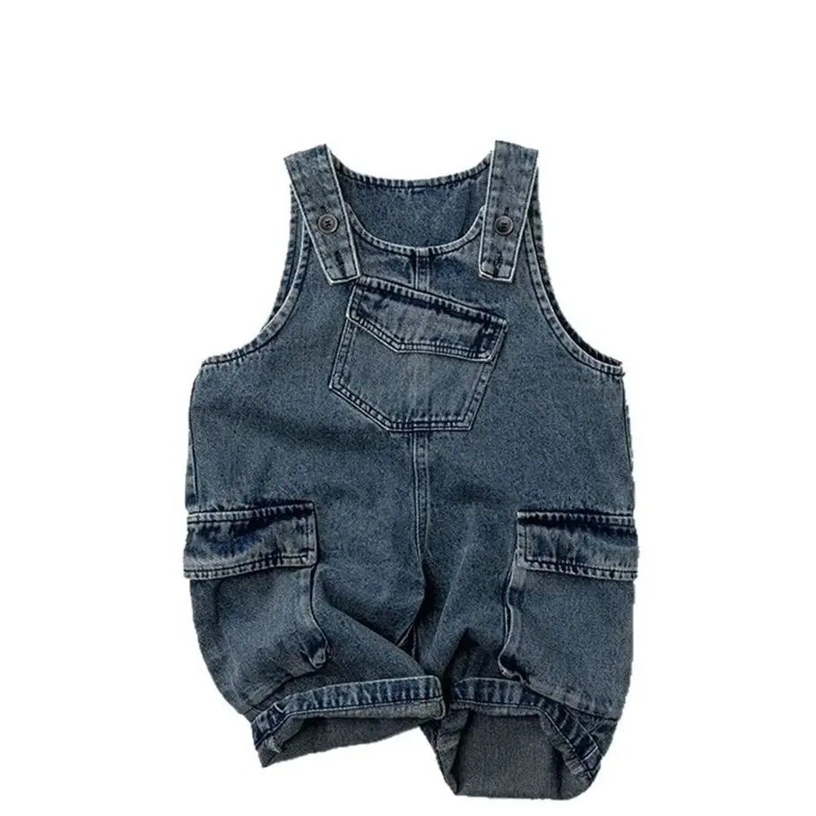 

Baby Boys Overalls Spring Autumn Kids Long Pants Casual Loose Suspander Jumpsuits Kids Clothes Children Trousers Infant Clothing