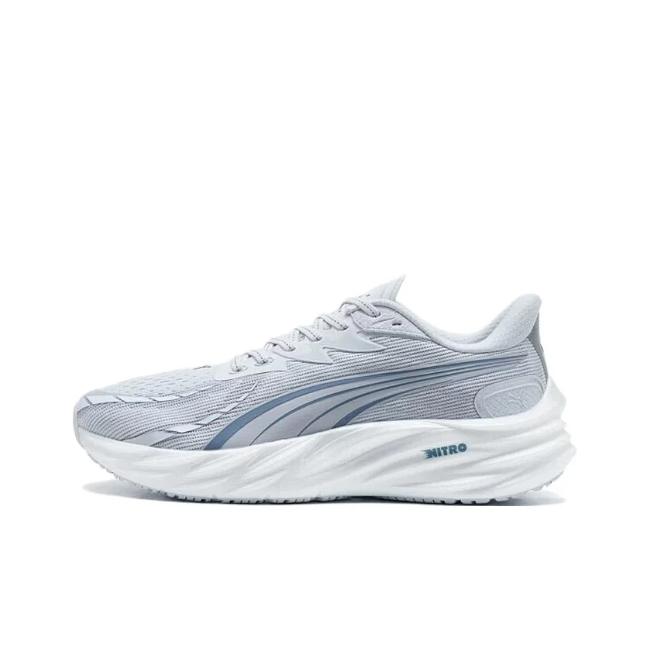 PUMA Velocity NITRO 4 Low top Casual Running Shoes Men's Light Blue 311140-22