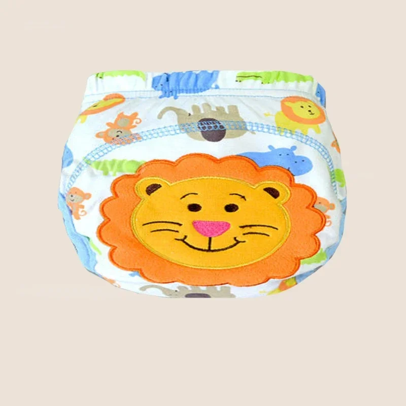 Baby Cotton Training Pants Panties Baby Diapers Reusable Cloth Diaper Nappies Washable Infants Children Underwear Nappy Changing