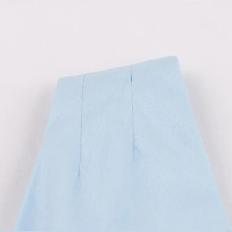 

L38E женское сексуальное платье без рукавов с v-образным вырезом, однотонное коктейльное платье миди с ампирной талией