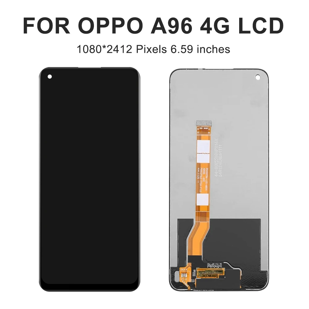 6.59\'\'For OPPO A96 4G For A96 CPH2333 LCD Display Touch Screen Digitizer Assembly Replacement