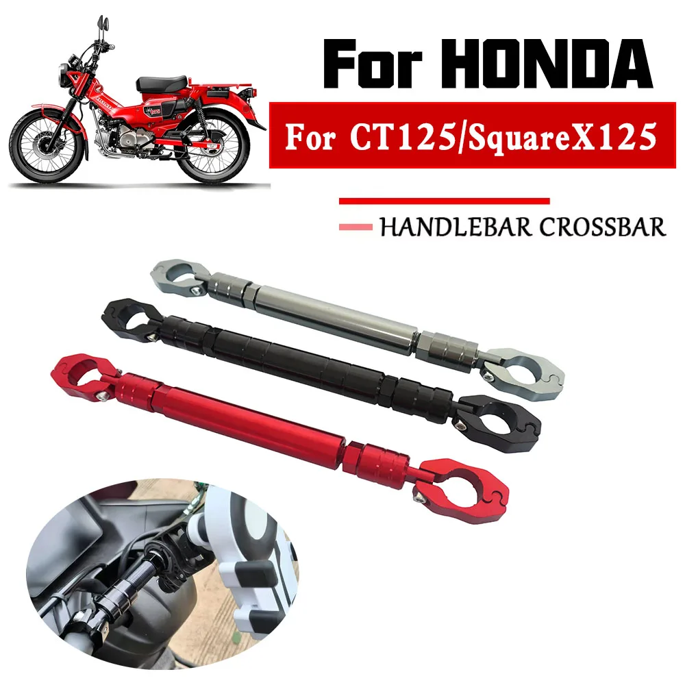 

For CT 125 Motorcycles Accessories Handlebar Crossbar Levers Phone Holder For Honda CT125 SquareX125 Bike Moto Parts