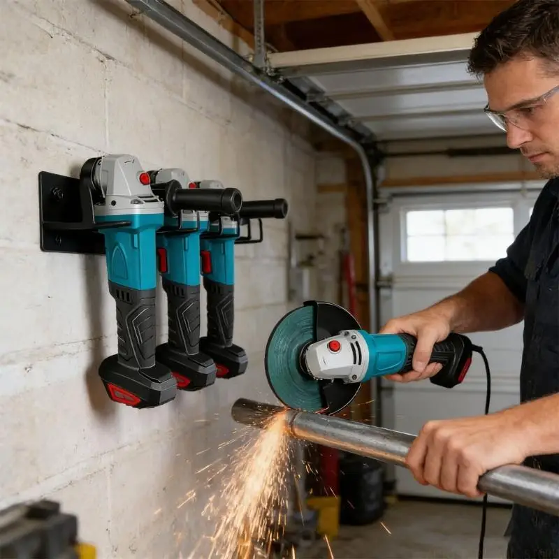 J0MA Pack Of 4 Reliable Machine Holders For Workshop Garage And Job Site