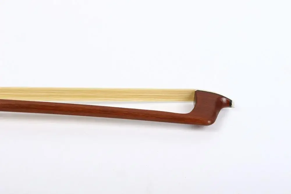 Yinfente Violin Bow 4/4 Full Size Advance Bow Hair Brazil Wood Ebony Frog