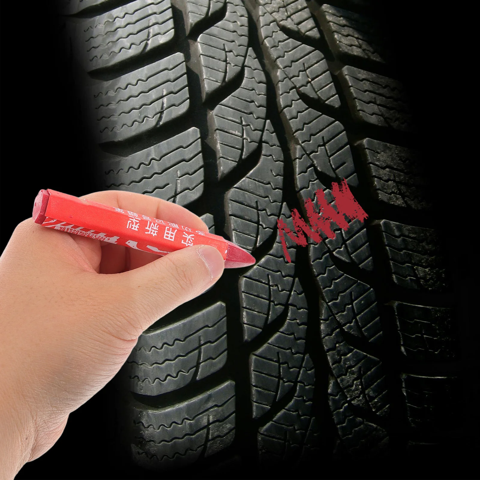 

4Pcs Tire Graffiti Pen Set Waterproof Wax Crayons for Car Tires Maintenance Multiple Colors Available Tire Crayon Marking