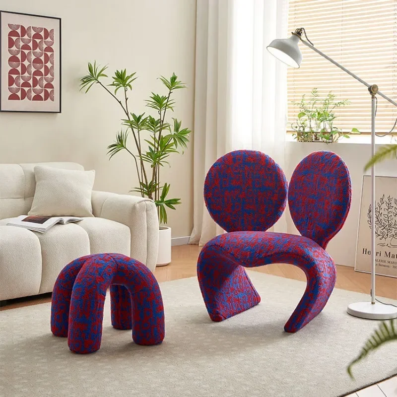 Creative designer single chair, living room artistic sense, special-shaped  , personalized animal