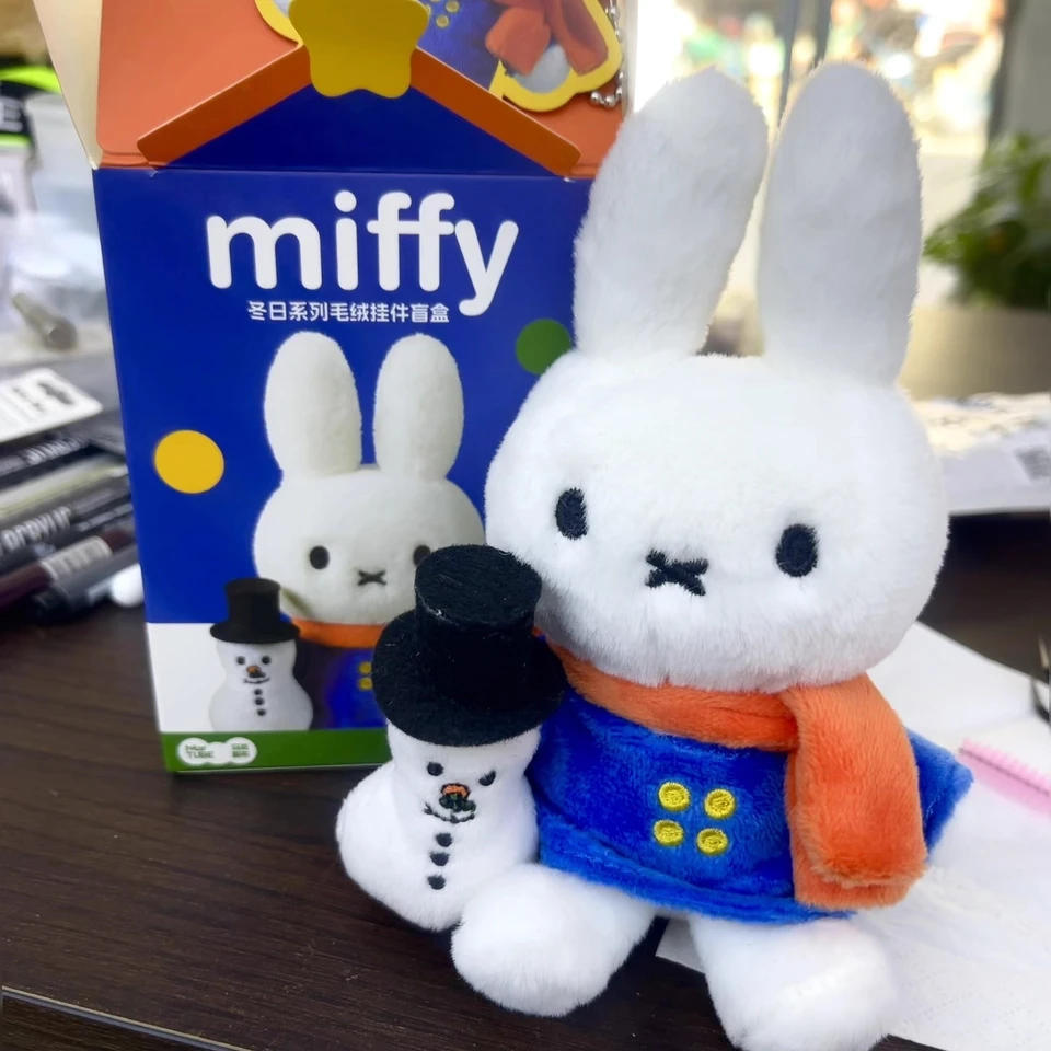 

Miffy Winter Series Blind Box Pendant Toy Doll Lovely Hanging Ornament Christmas Gift Festival Toy Collectible Blind Box Gift