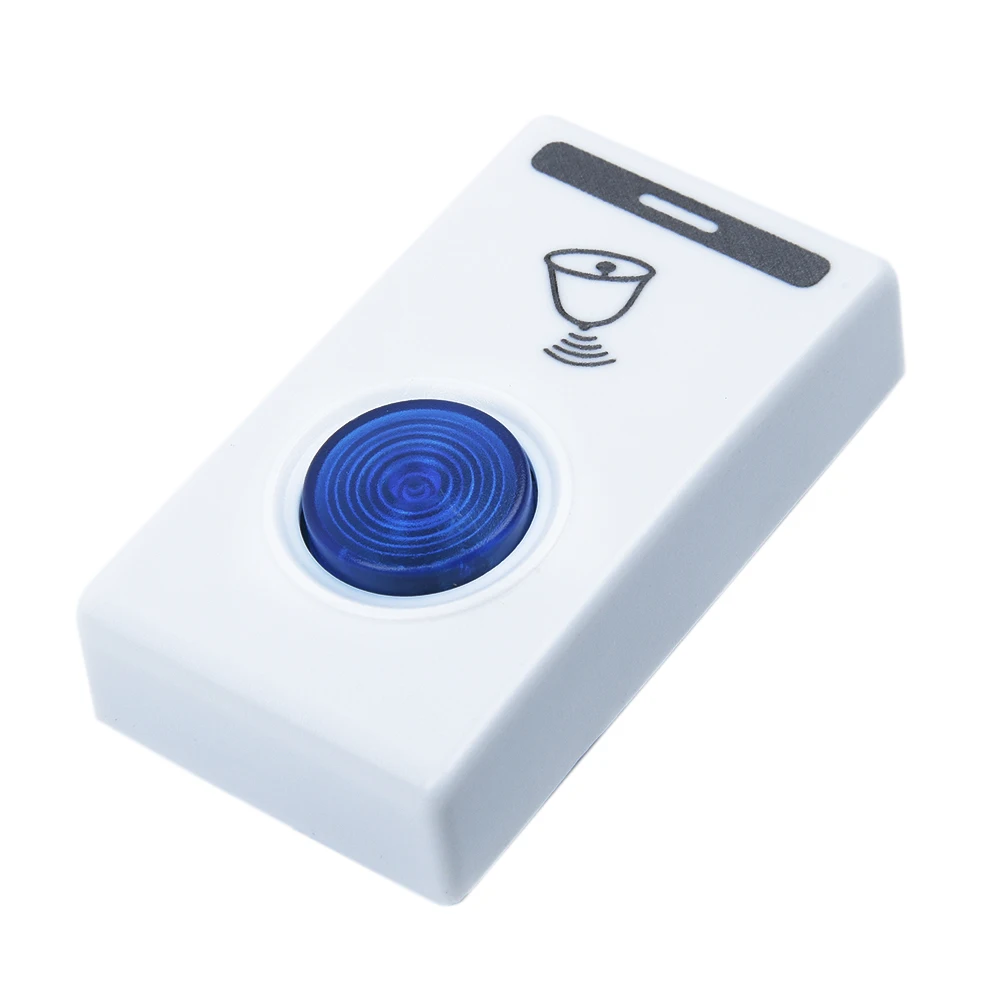 

Door Bell Remote Control Transmitter Button Wireless Waterproof Double Speakers Doorbell Receiver 2019 Hot Smart