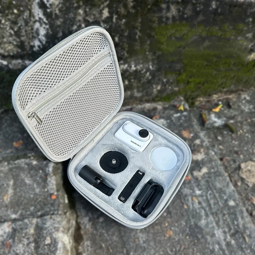 Mini Shockproof Storage Bag Protective Carrying Case Handbag Box For Insta360 GO 3 GO 3S Portable Camera Travel Accessories