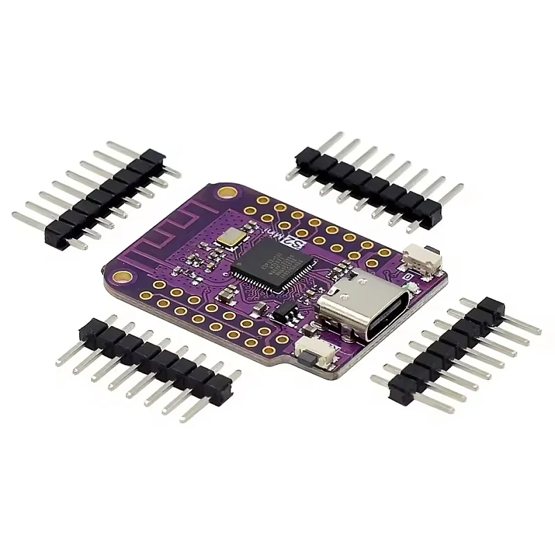 ESP32 S2 Mini V1.0.0 - LOLIN WIFI IOT Board based ESP32-S2FN4R2 ESP32-S2 4MB FLASH PSRAM MicroPython Arduino Compatible