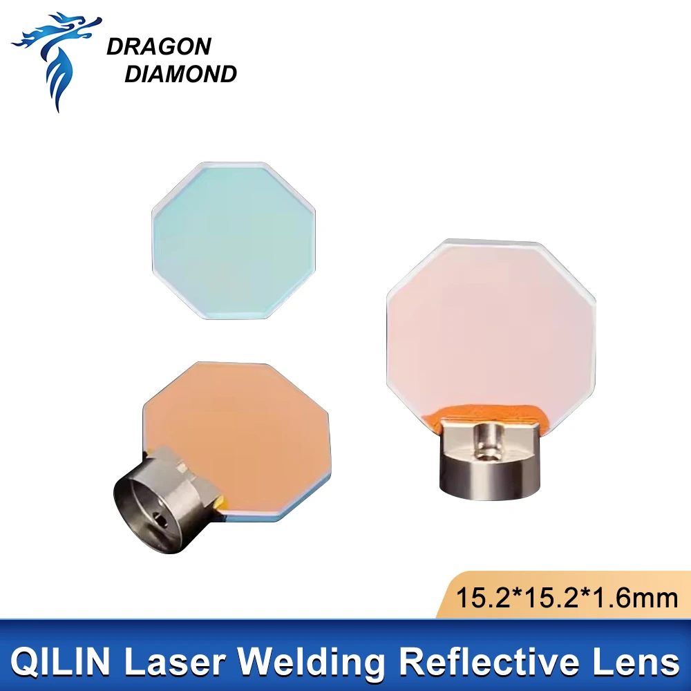 

Laser Reflective Lens With Holder For Qilin 15.2x15.2x1.6 Handheld Welding Machine Head Gun