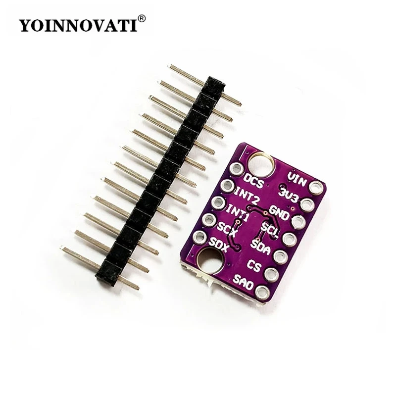 LSM6DS3 6-Axis IMU Module,3D Accelerometer & Gyroscope,8KB FIFO,I2C/SPI,forDrone Flight Control,Robotics,VR/AR Controllers