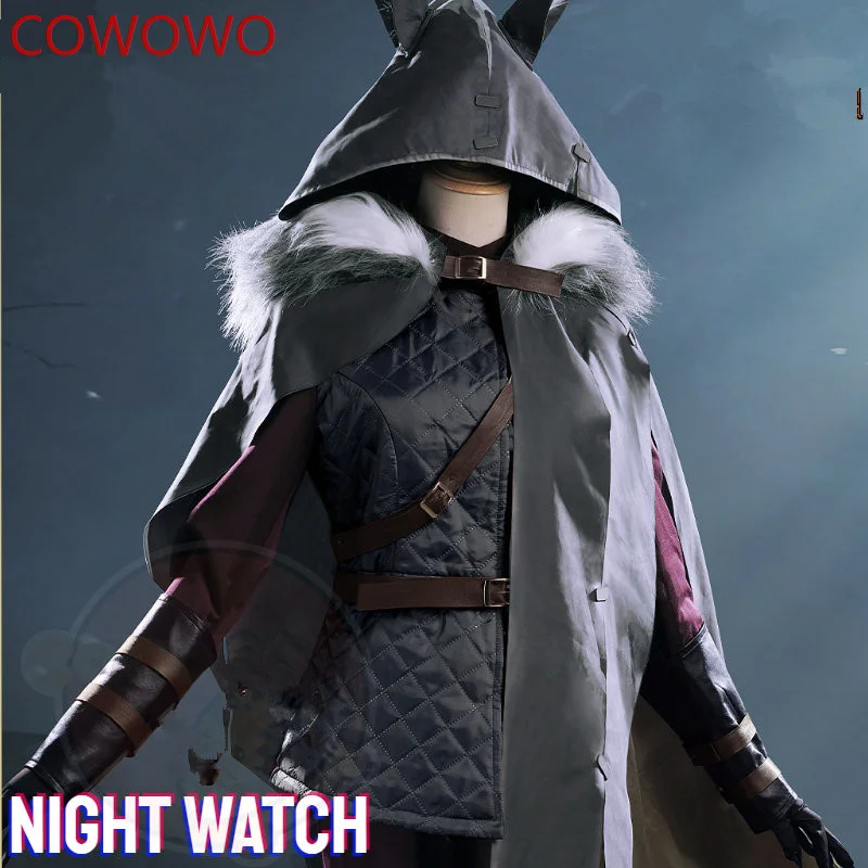 COWOWO Identity V Night Watch Cosplay Costume Cos Game Anime Party Uniform Hallowen Play Role Clothing New Full Set