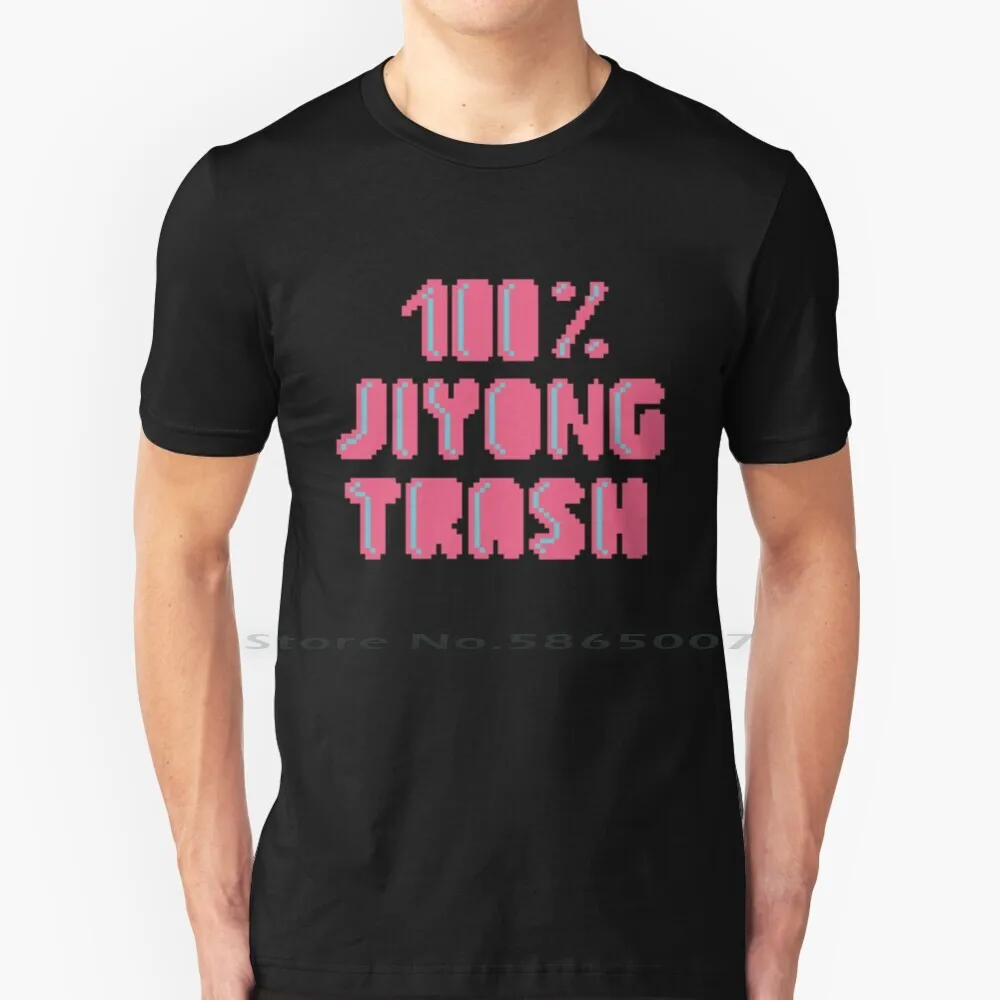 100% Jiyong Trash 100% Cotton T Shirt Kpop Gdragon Jiyong Tee Short Sleeve Long Sleeve Gift