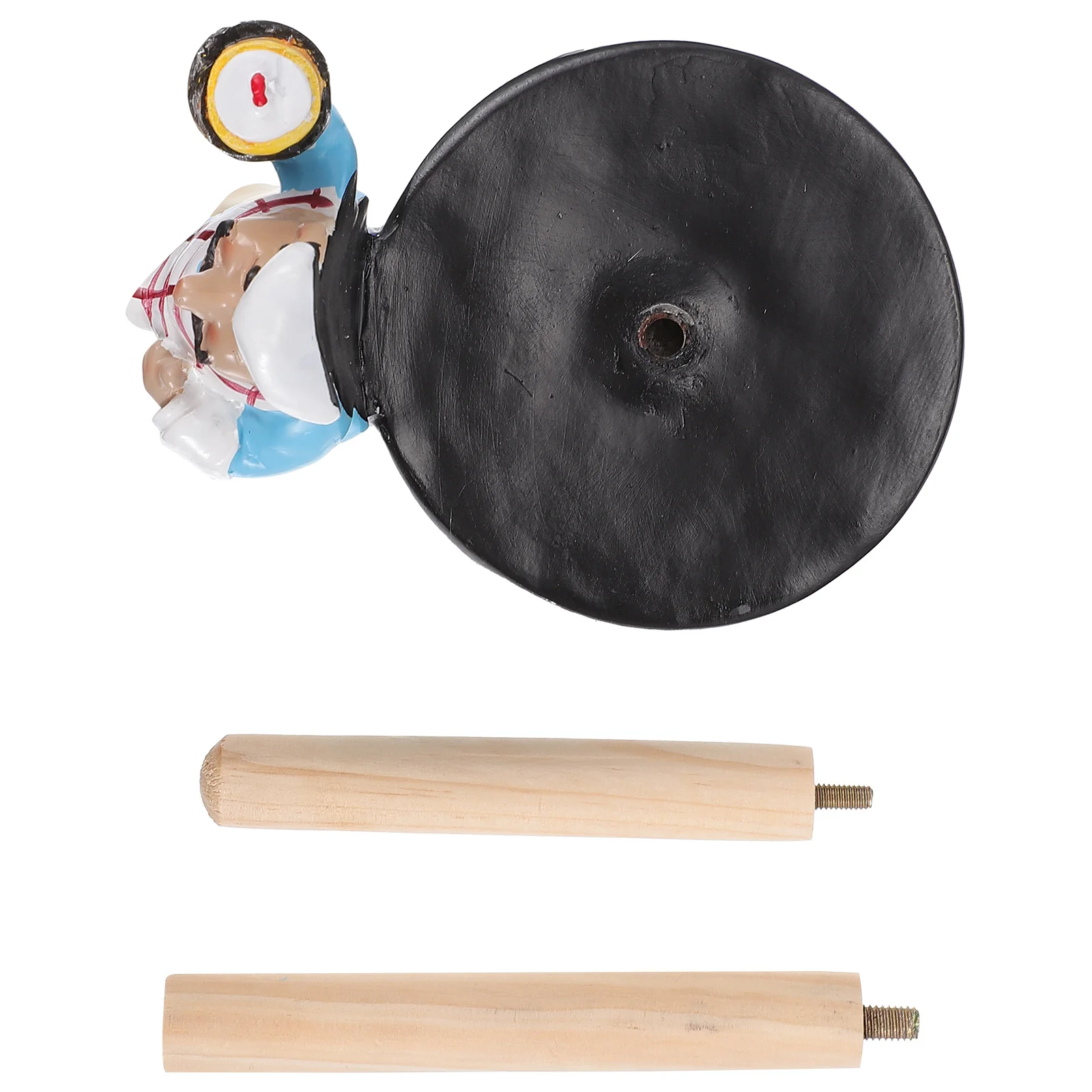 

1Pcs Chef Design Tissue Holder Premium Material Creative Decor Non-Slip Bottom Home Hotel Store Practical Upright Space-Saving