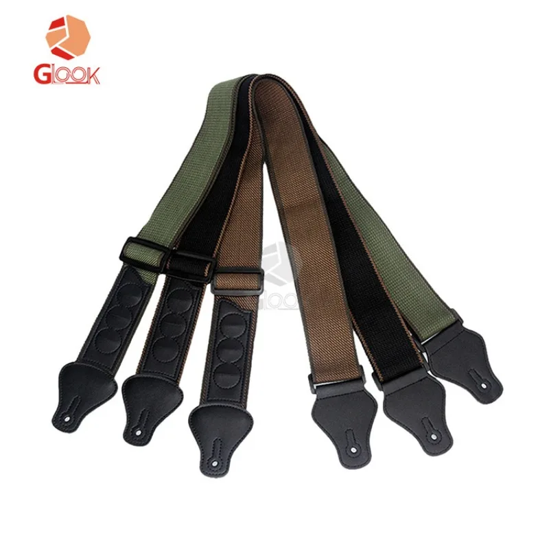 

Acoustic Guitar Strap Electric Student Shoulder Strap Cotton Wide GuitarStrap Oblique Across Bass Acoustic