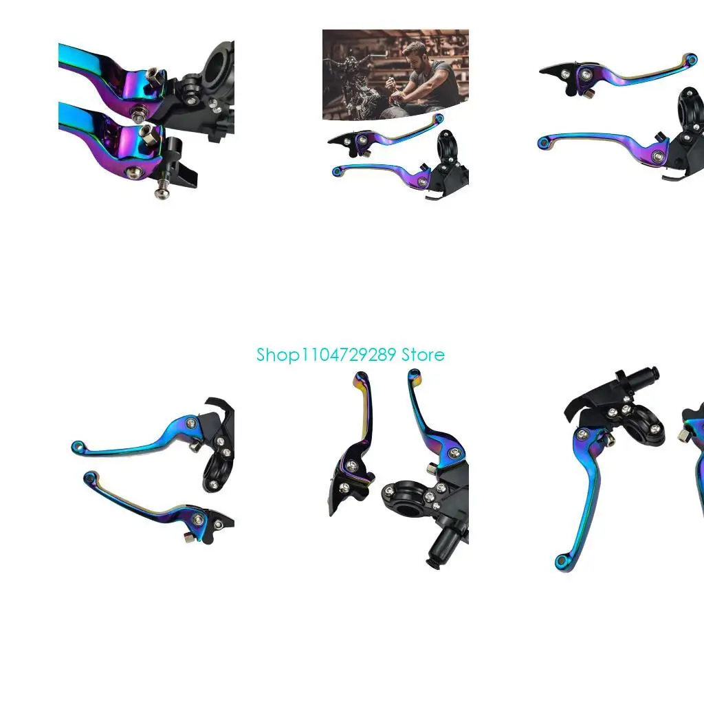 

Мотоцикл слева правая сторона черная гидравлическая рычаг тормоза для мотоцикла Scooter Moped