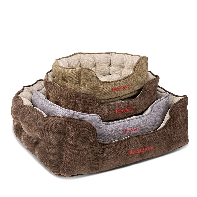 Imagem -05 - Winhyepet-canil Lavável para Animais de Estimação Cama Luxuosa para Cães Tamanho Completo Sofá-cama Confortável Cama de Gato Super Macio e Durável