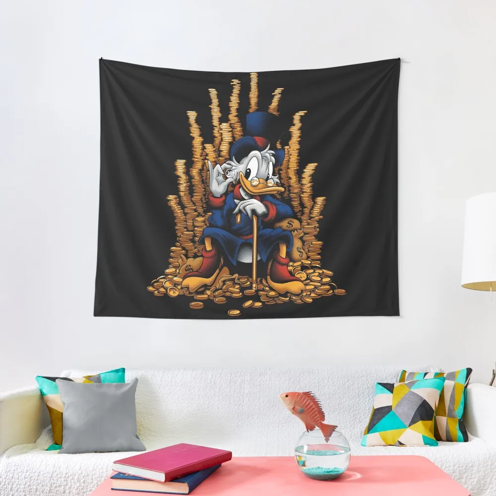 

Game of Coins (Alternate) Tapestry Carpet Wall Anime Decor Room Decor Korean Style Room Decor Aesthetic Tapestry