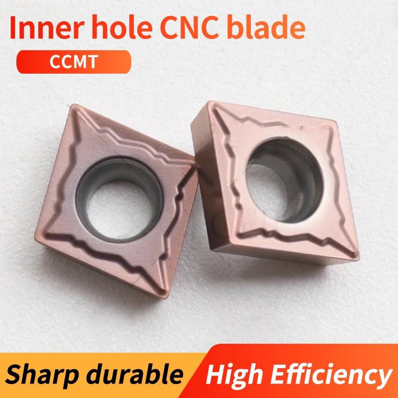 

VOKET diamond stainless steel CCMT06002-GM LF6018/6118 inner hole CNC blade